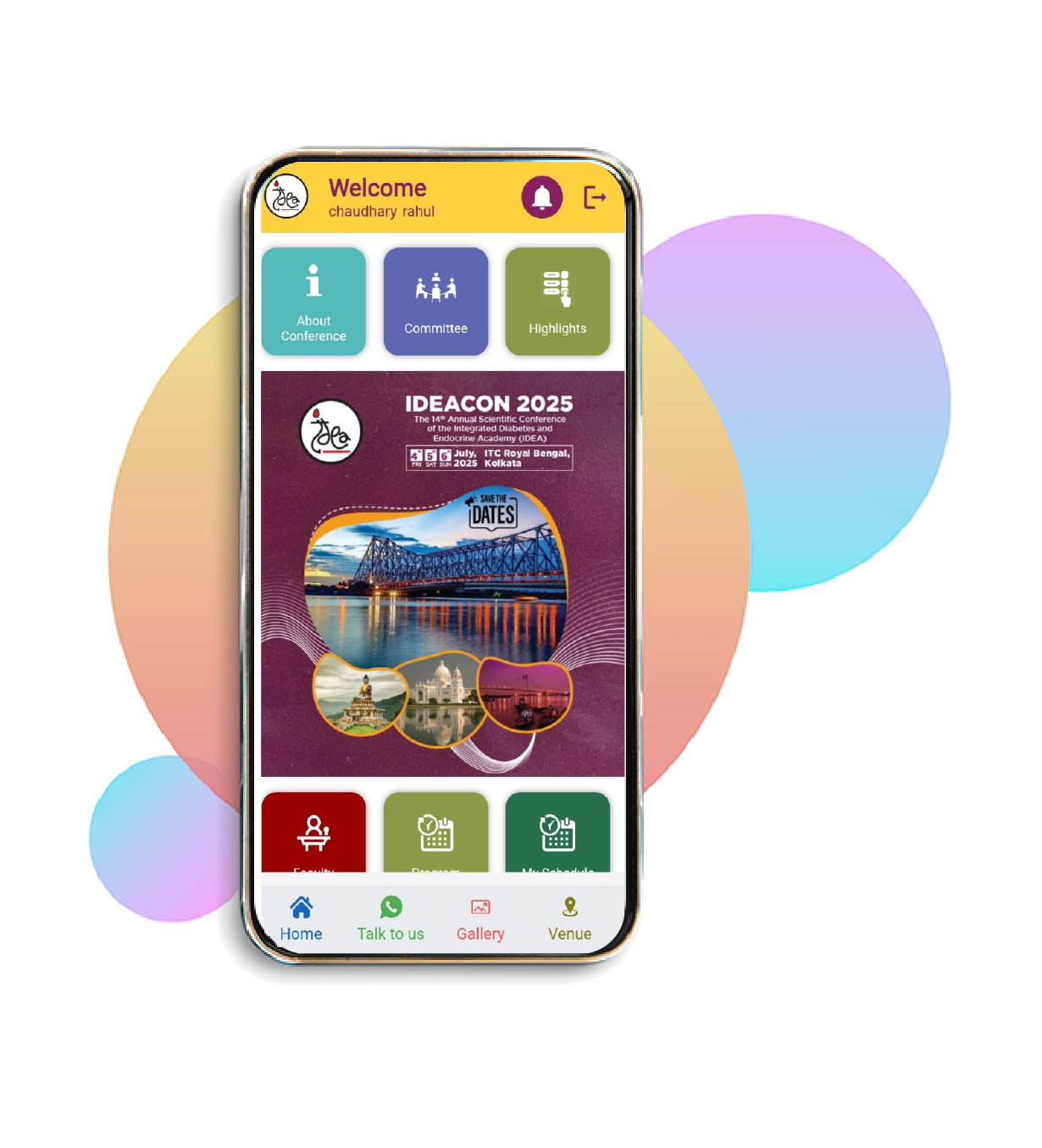 App mockup
