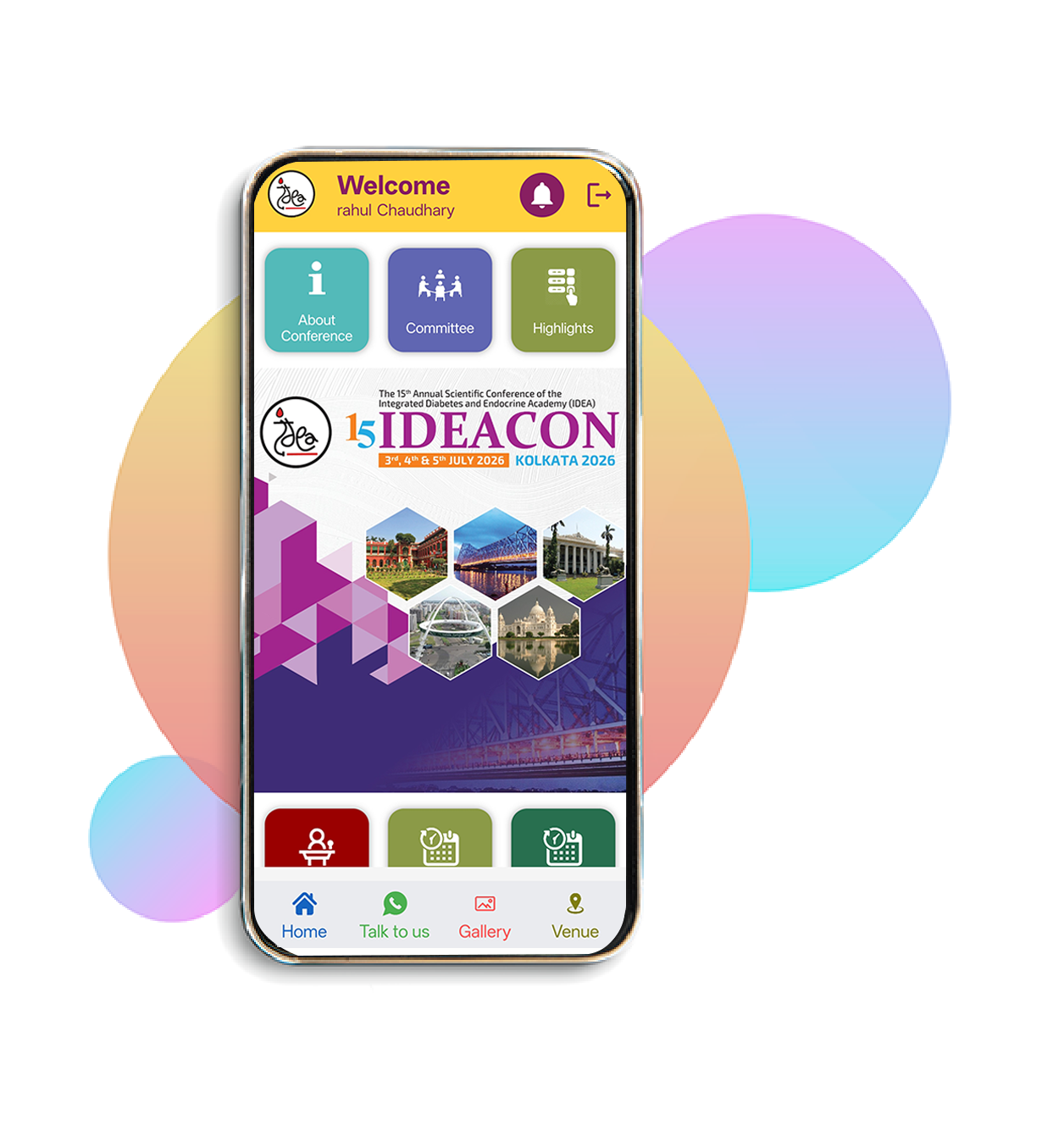 App mockup